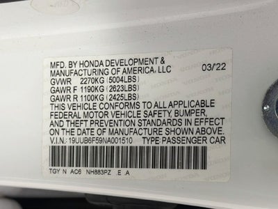 2022 Acura TLX A-Spec Package SH-AWD