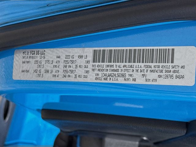 2017 Jeep Wrangler Sport