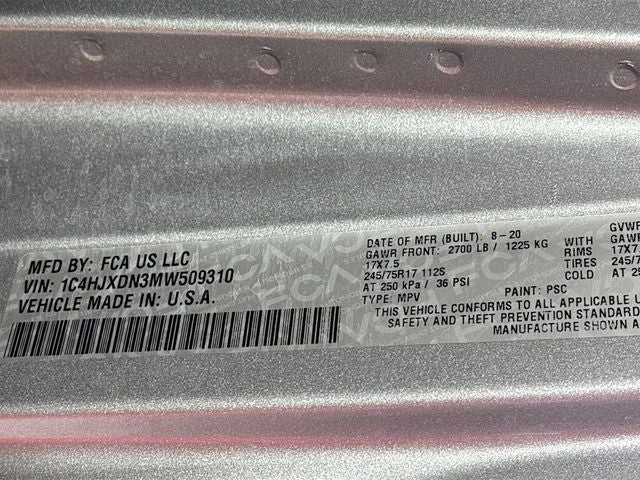 2021 Jeep Wrangler Unlimited Sport S