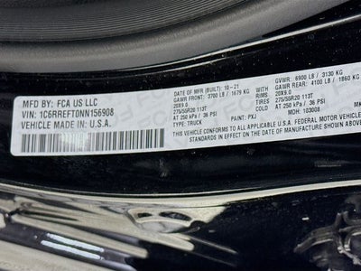 2022 RAM 1500 Big Horn/Lone Star