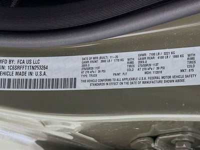 2026 RAM 1500 Big Horn/Lone Star