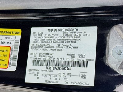 2018 Ford Mustang Shelby GT350