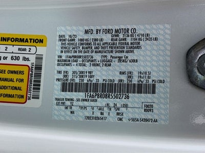 2024 Ford Mustang Dark Horse