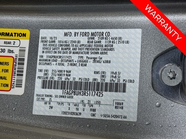 2024 Ford Mustang EcoBoost