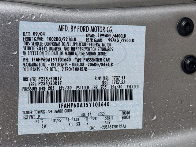 2005 Ford Thunderbird Base