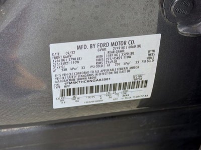 2022 Ford Explorer Platinum