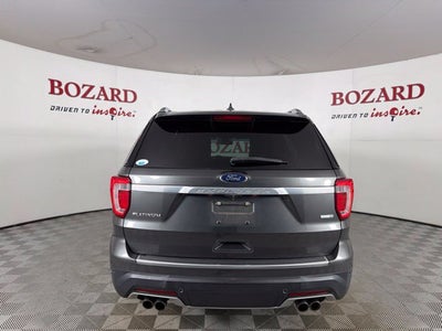 2018 Ford Explorer Platinum