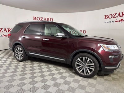 2018 Ford Explorer Platinum