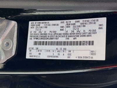 2019 Ford Escape SE