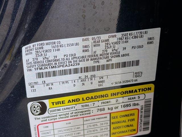 2023 Ford Expedition Max Platinum