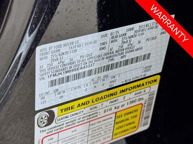 2025 Ford Expedition Max Platinum