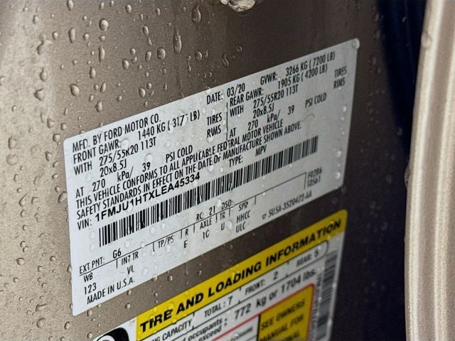 2020 Ford Expedition XLT