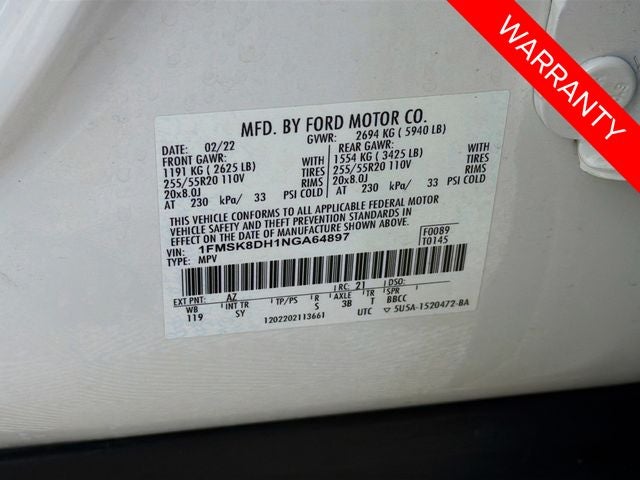 2022 Ford Explorer XLT
