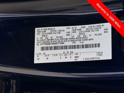 2022 Ford F-250SD Lariat