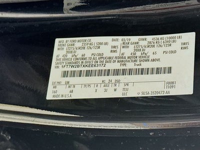 2019 Ford F-250SD Lariat