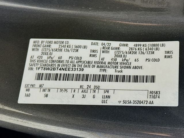 2022 Ford F-250SD Lariat