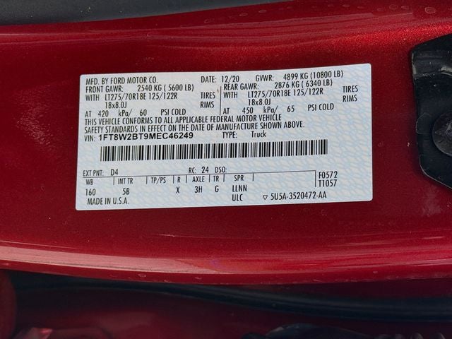 2021 Ford F-250SD Lariat