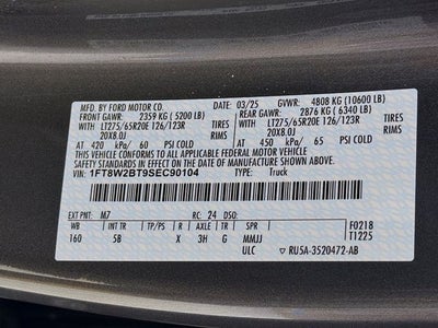 2025 Ford F-250SD Lariat
