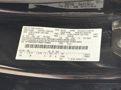 2022 Ford F-350SD Lariat