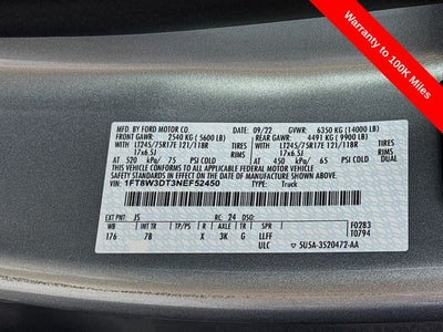 2022 Ford F-350SD Platinum