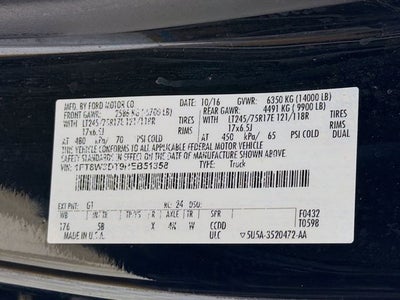 2017 Ford F-350SD Lariat DRW