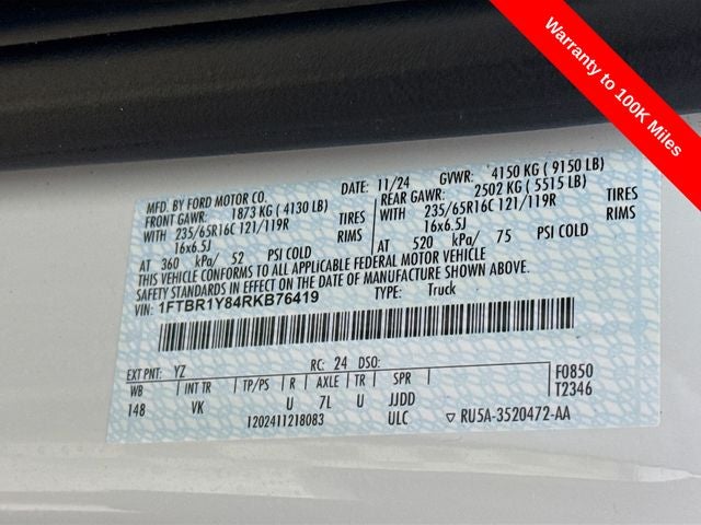 2024 Ford Transit-250 Base