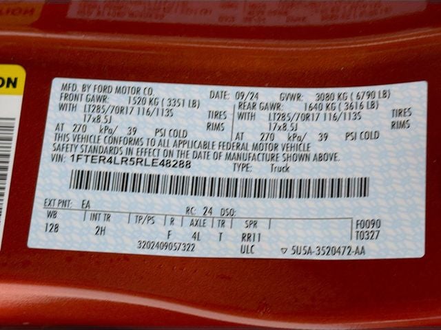 2024 Ford Ranger Raptor