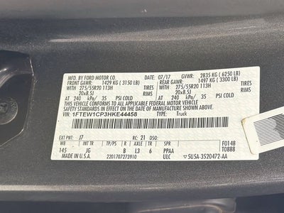 2017 Ford F-150 XL