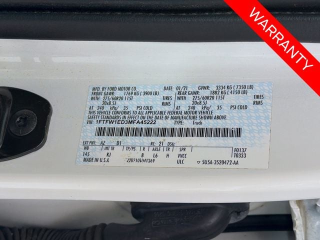 2021 Ford F-150 King Ranch