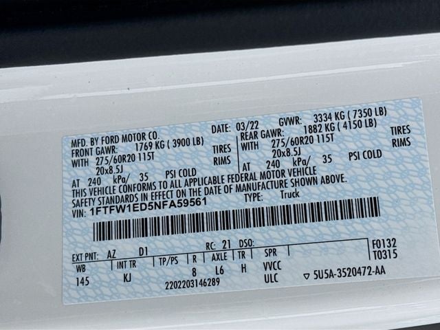 2022 Ford F-150 King Ranch