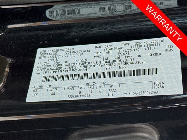 2023 Ford F-150 Raptor