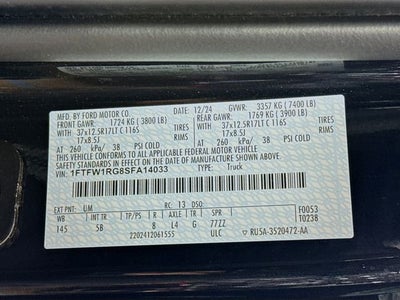 2025 Ford F-150 Raptor