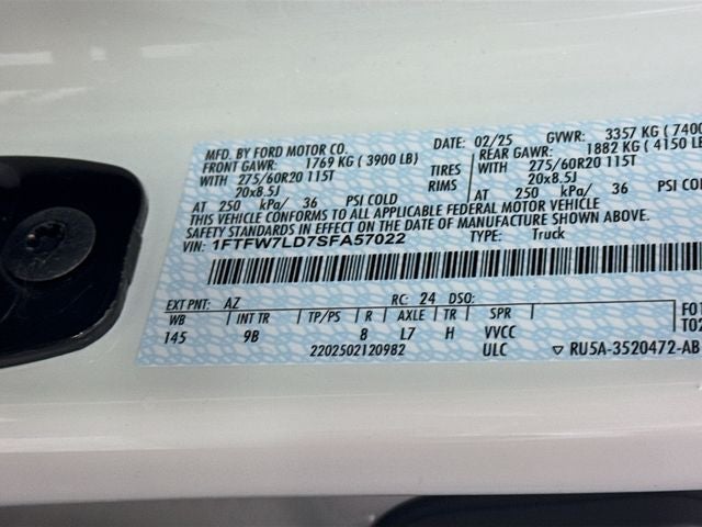 2025 Ford F-150 Platinum