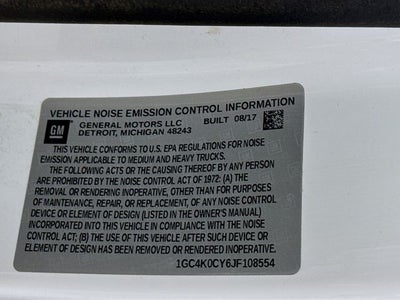 2018 Chevrolet Silverado 3500HD LTZ