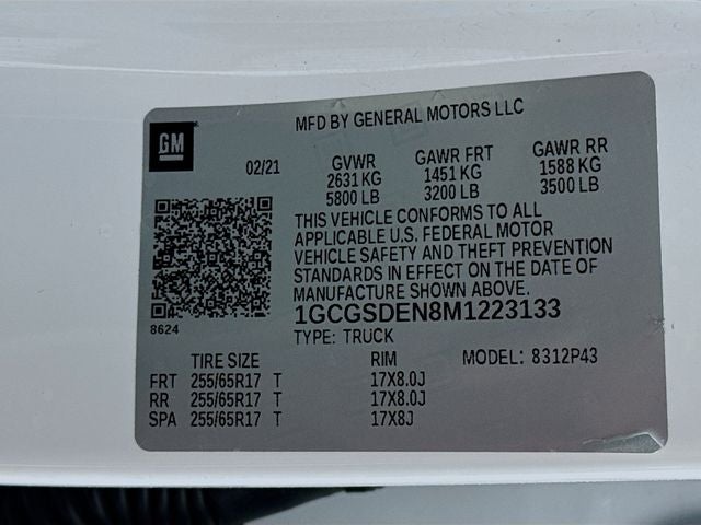 2021 Chevrolet Colorado Z71