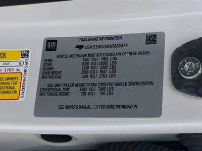 2022 GMC Yukon SLT