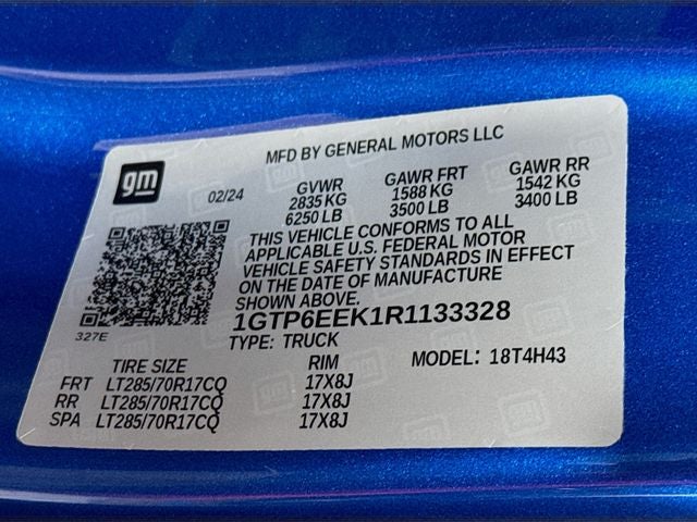 2024 GMC Canyon AT4X