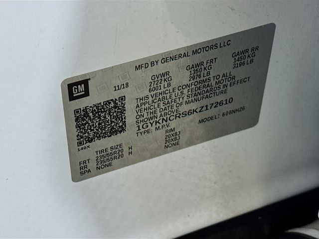 2019 Cadillac XT5 Luxury