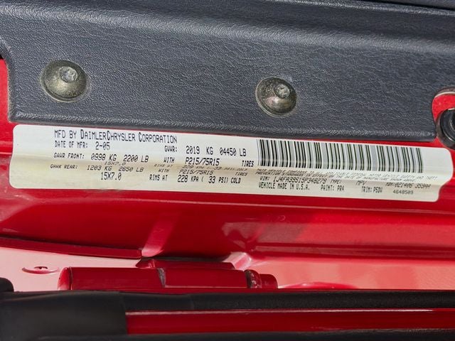 2005 Jeep Wrangler X