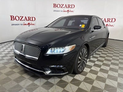 2018 Lincoln Continental Black Label