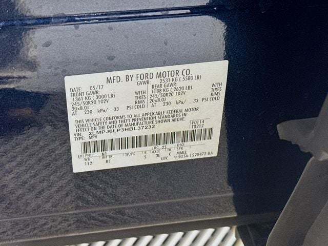 2017 Lincoln MKX Reserve