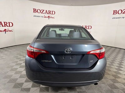 2015 Toyota Corolla LE Plus