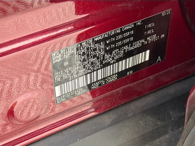 2022 Toyota RAV4 Limited