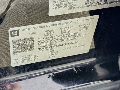 2021 Chevrolet Silverado 1500 LT Trail Boss