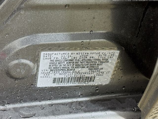 2017 Nissan Versa Note SV