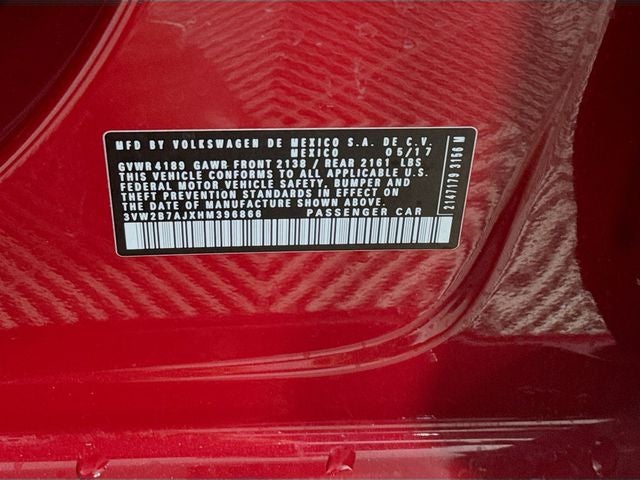 2017 Volkswagen Jetta 1.4T S