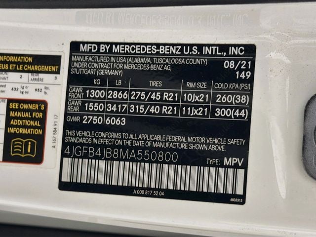 2021 Mercedes-Benz GLE GLE 350