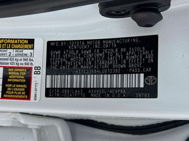 2020 Toyota Avalon Hybrid Limited