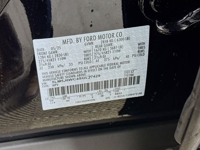 2025 Lincoln Aviator Premiere