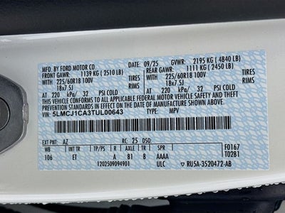 2026 Lincoln Corsair Premiere